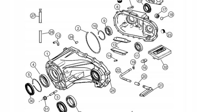 Remont reduktora NV245 / NP245